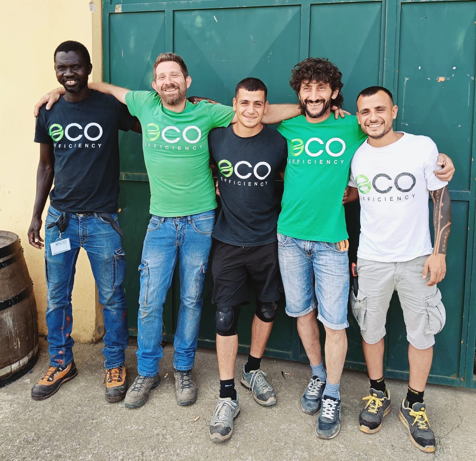 Il team Eco Efficiency al lavoro